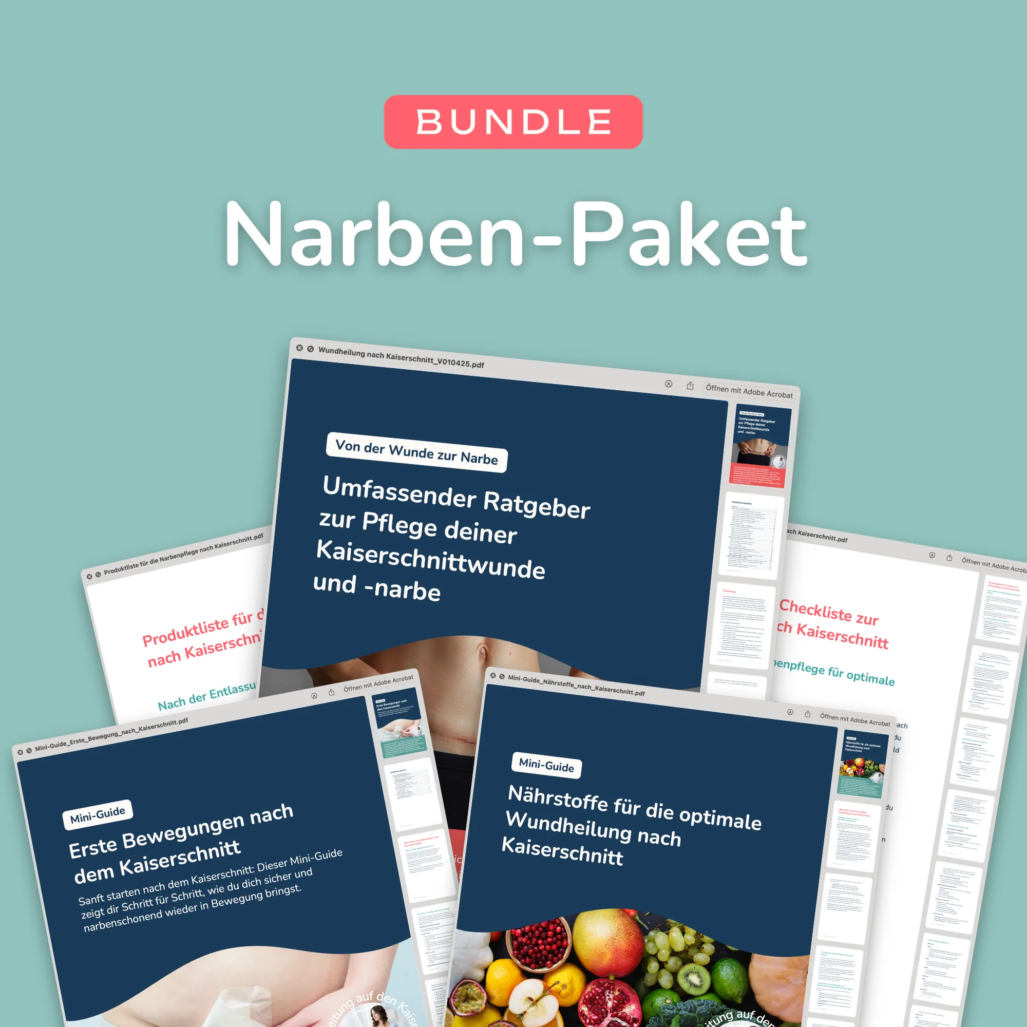 Kaiserschnitt-Narben-Paket