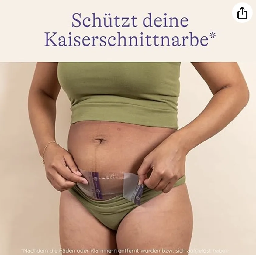 Hydrogel-Pads von Lansinoh zum Kühlen der Narbe