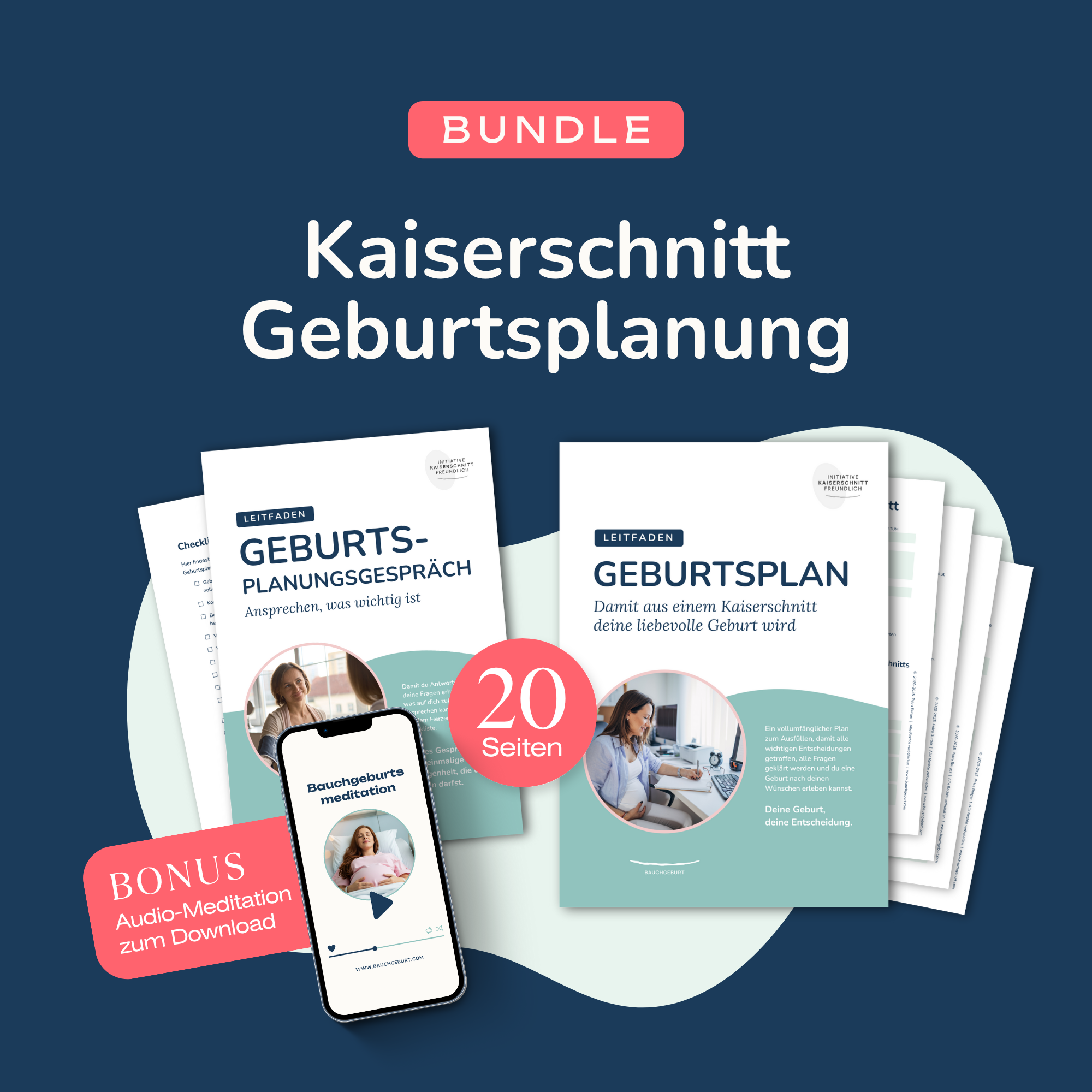 Bundle: Kaiserschnitt-Geburtsplanung [Download]