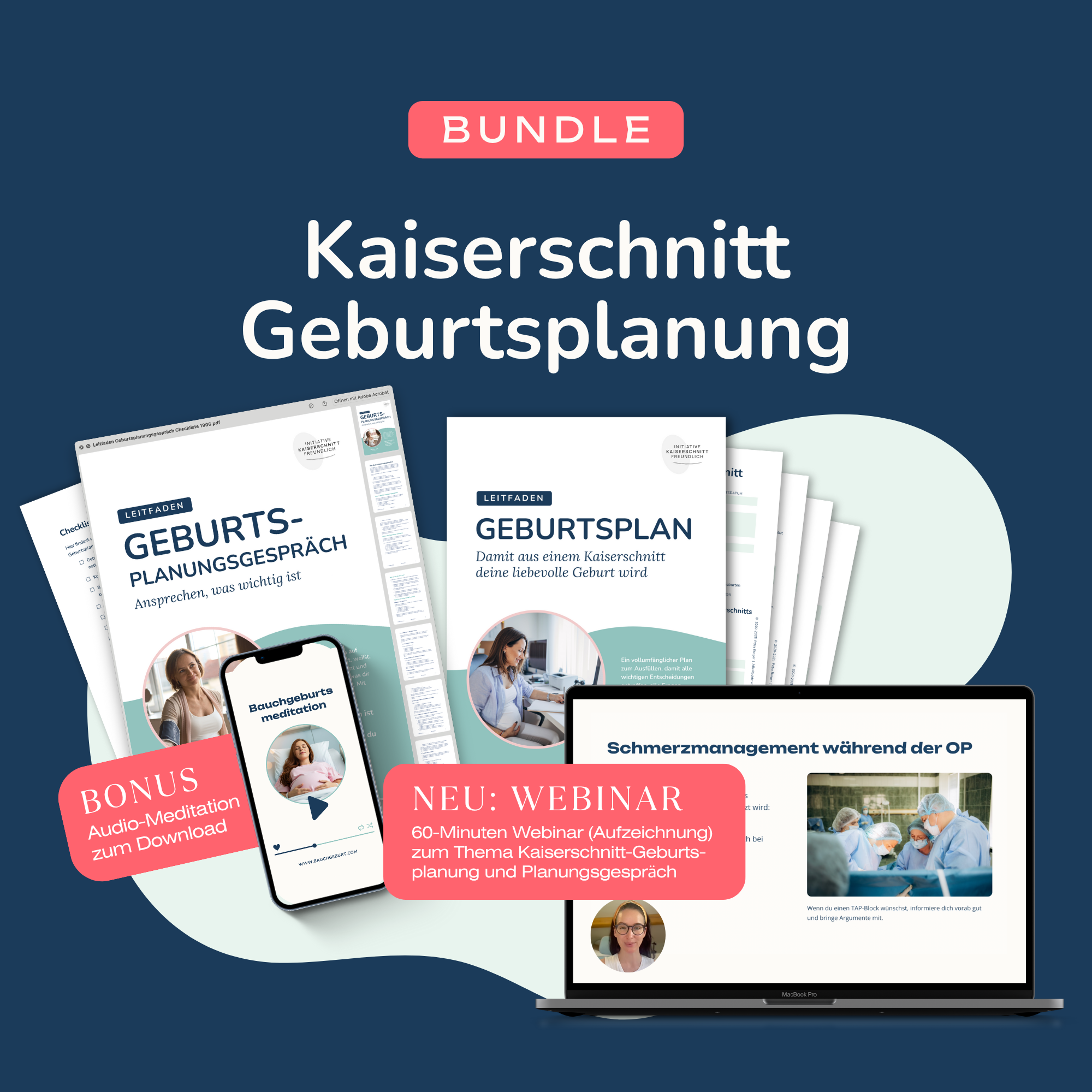 Bundle: Kaiserschnitt-Geburtsplanung [Webinar + Download]