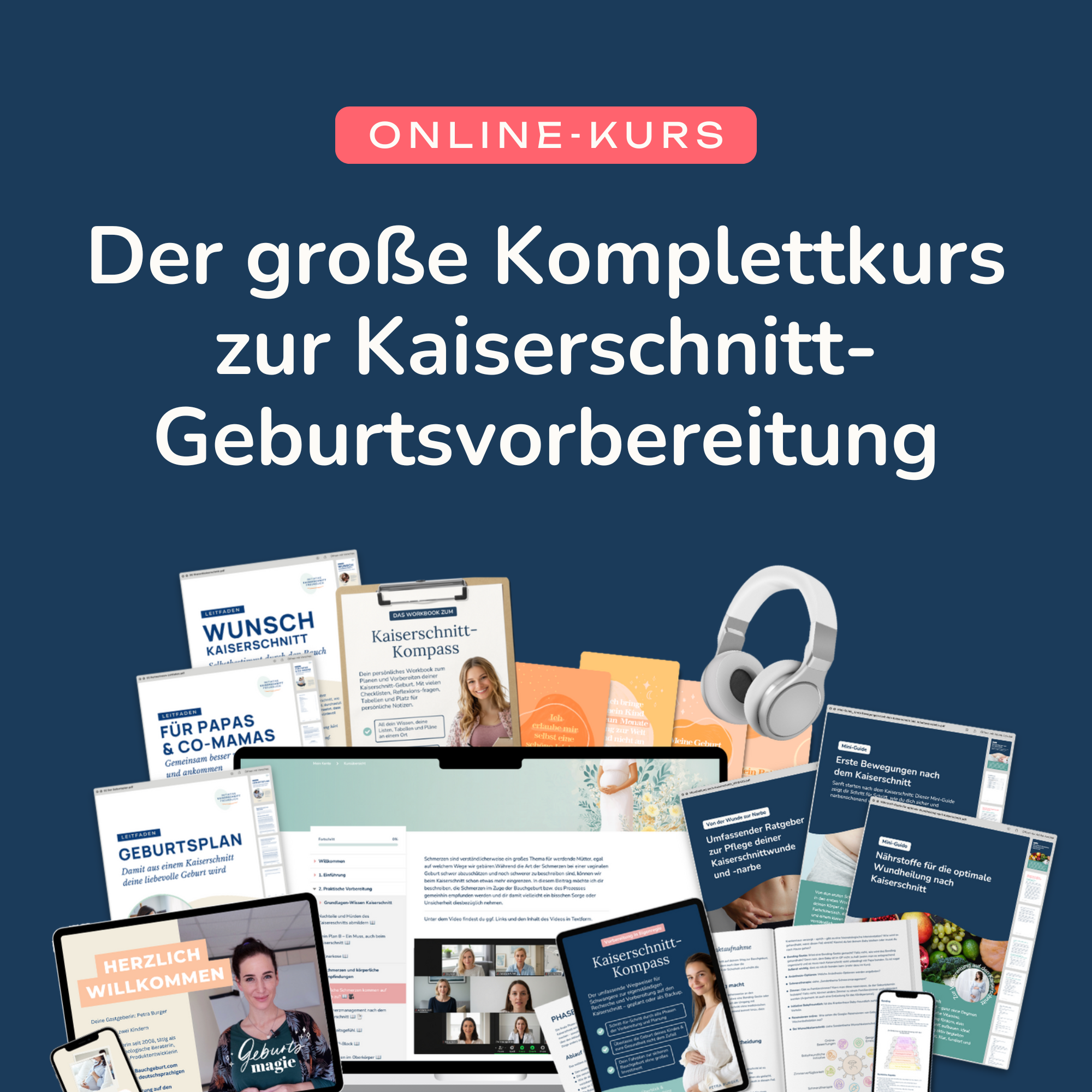 Kaiserschnitt-Geburtsvorbereitung [Online-Kurs]