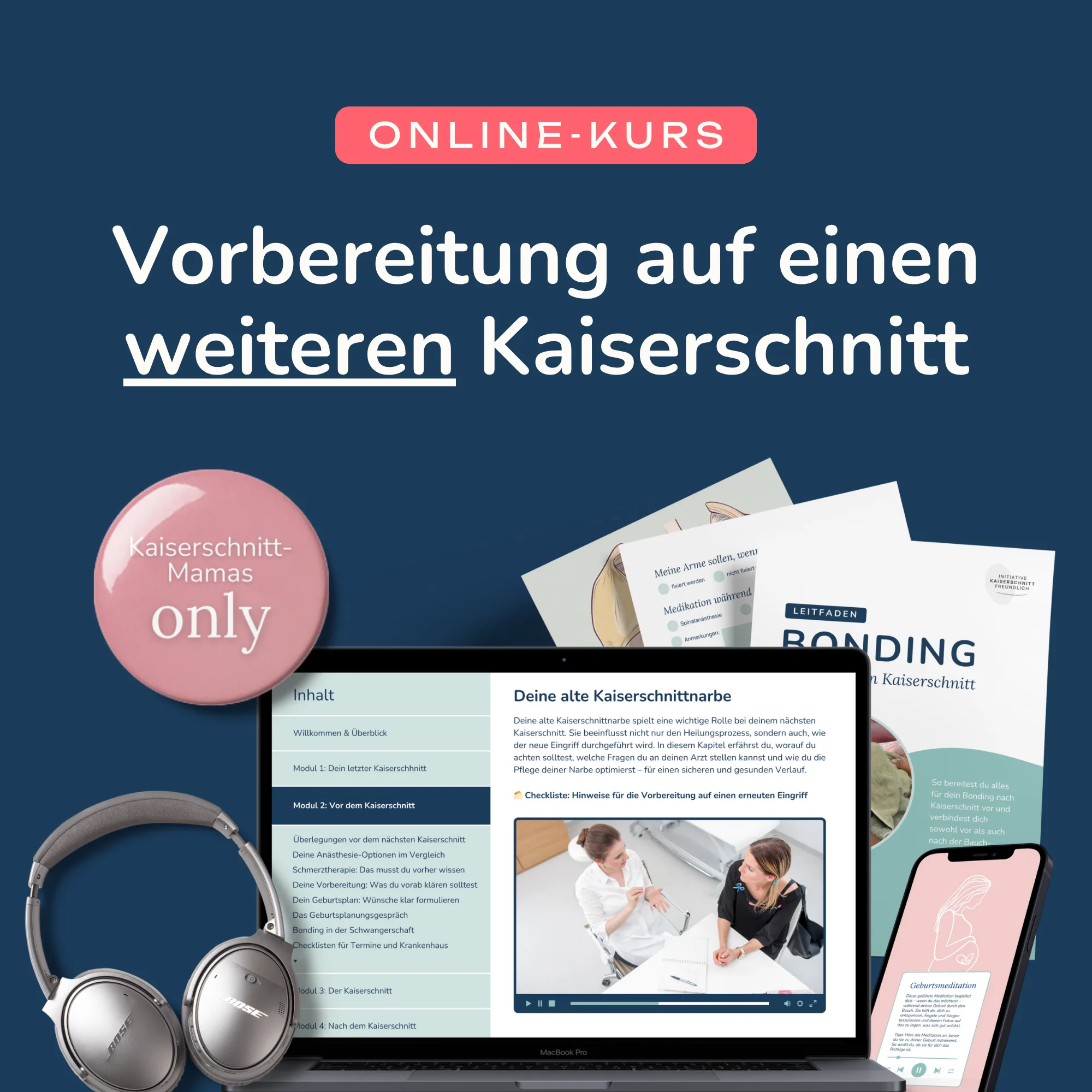 Mein nächster Kaiserschnitt [Online-Kurs]
