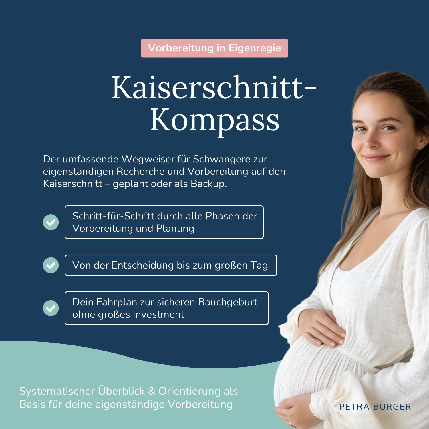 Kaiserschnitt-Kompass Selbstvorbereitung