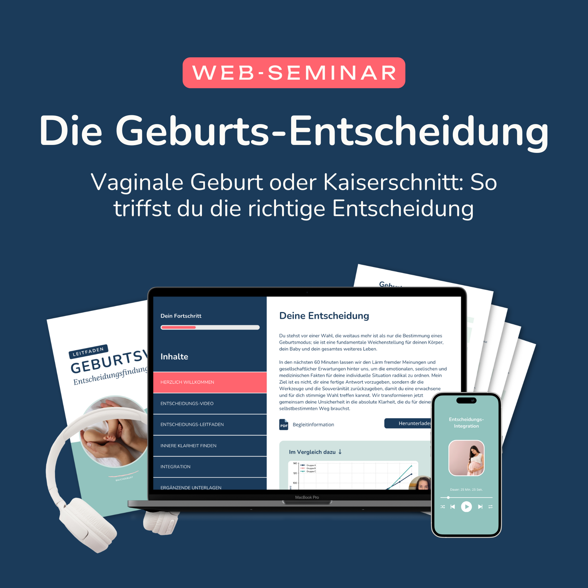 Kaiserschnitt oder vaginale Geburt – Entscheidungshilfe