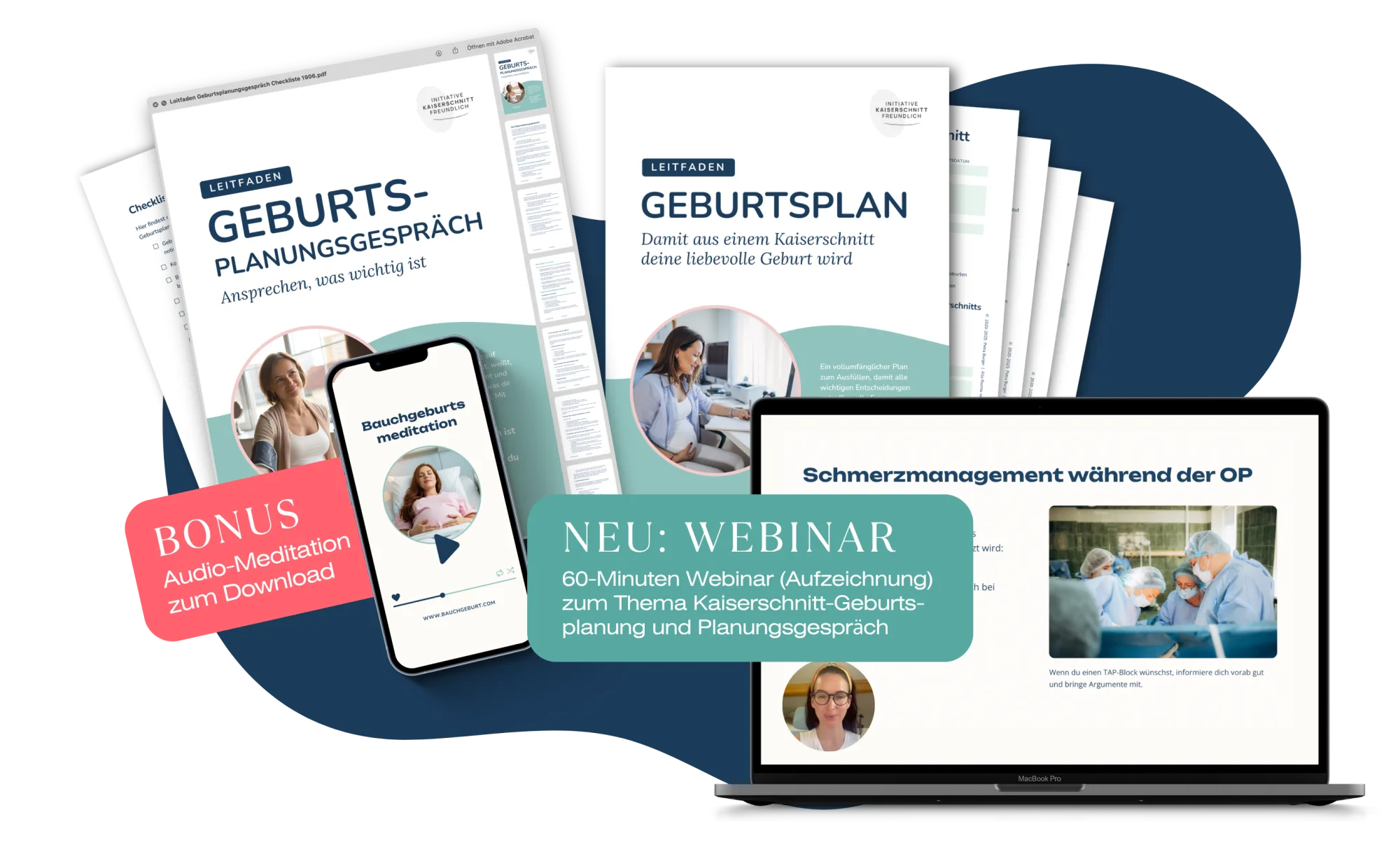 Kaiserschnitt Geburtsplan Bundle – bauchgeburt.com